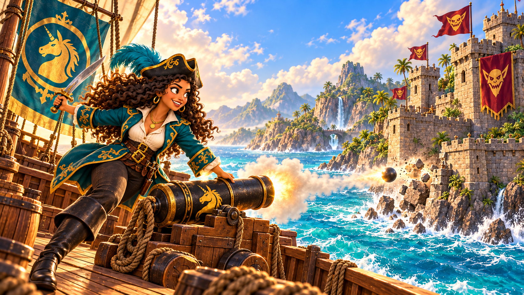 Captain Vivi’s Castlebreaker artwork